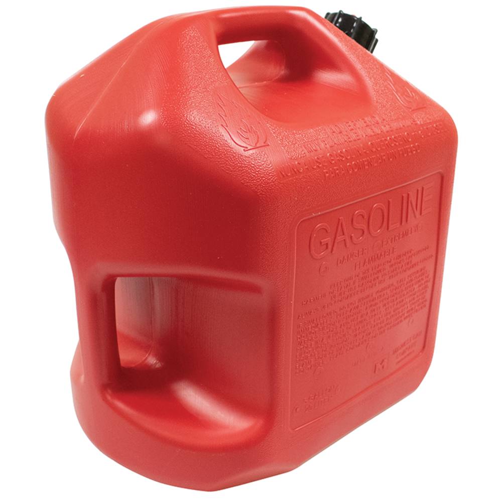 765514 5 Gallon Plastic Gasoline Fuel Can